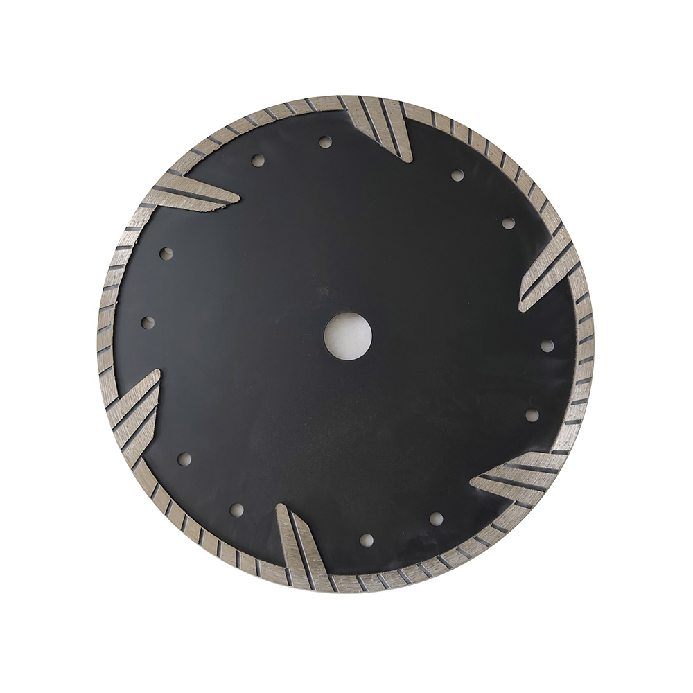 Fan Type Protective Segments Turbo Diamond Blade